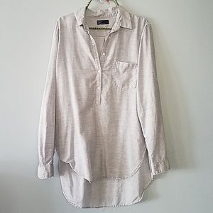 Heather gray GAP tunic